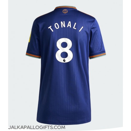 Newcastle United Sandro Tonali #8 Kolmaspaita Naiset 2025-26 Lyhythihainen